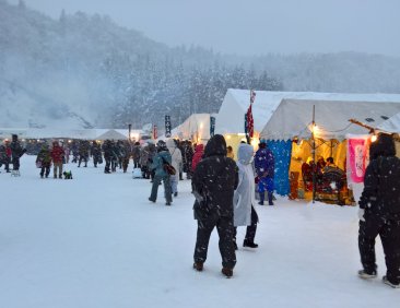 Paper Balloon Festival in Semboku