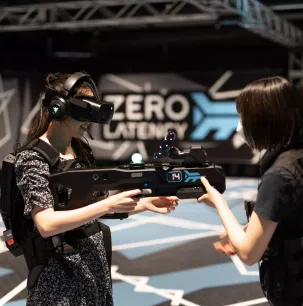 ZERO LATENCY VR at Joypolis